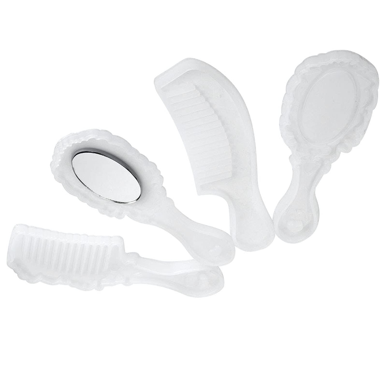 Reusable Silicone Mirror Molds for DIY Craft Making, Hair Combs & Ornaments - Perfect for Home Decor, Wedding Favors, and DIY Gift Projects