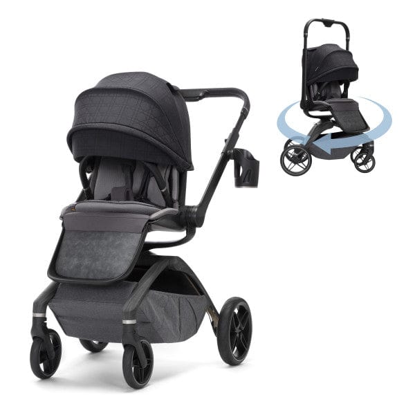 Maxi Cosi Tana 360 Modular Stroller - Lightweight Compact Travel Stroller with 360° Rotating Seat & One-Hand Fold | Perfect for City Walks, Air Travel & Everyday Use