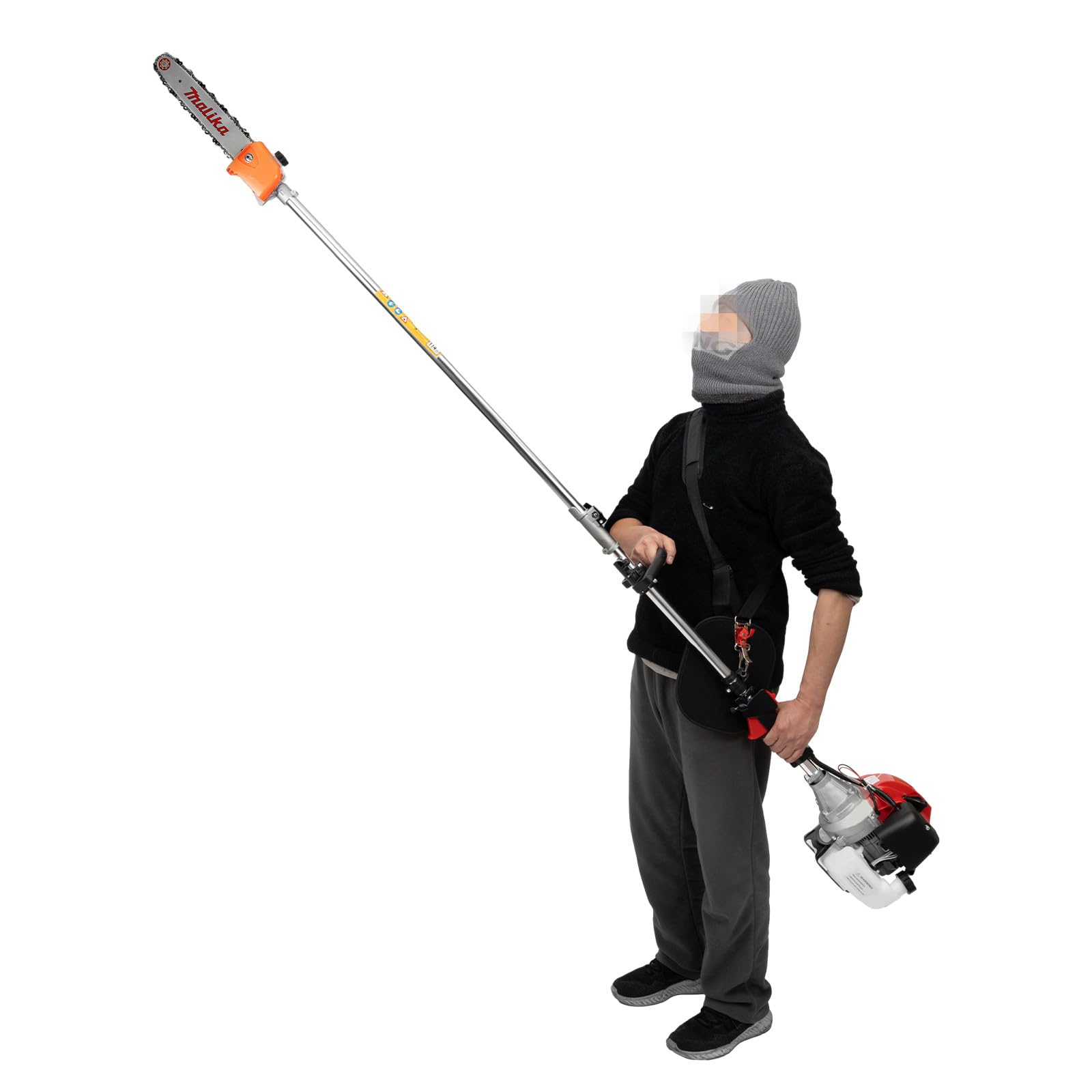 43CC 2-Stroke Gas Pole Chainsaw - 12