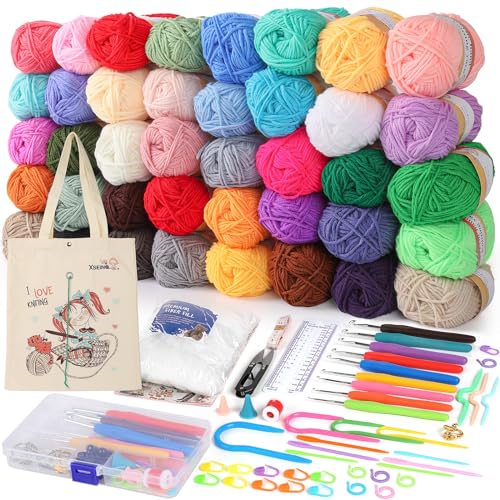 Crochet Kit-40Colors
