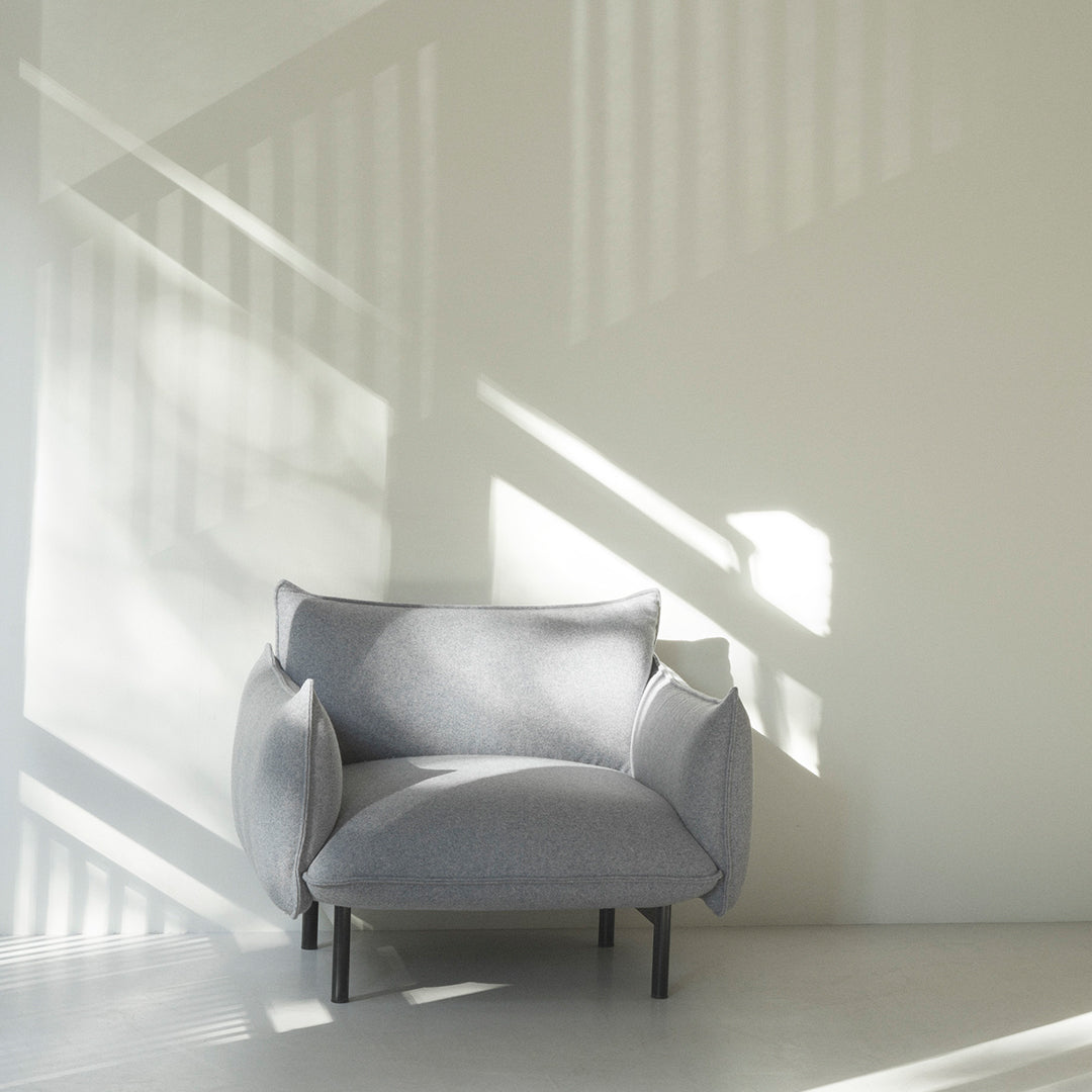 Ark Lounge Chair - Modern Comfortable Recliner for Living Room, Bedroom & Office - Perfect for Relaxing, Reading & Napping