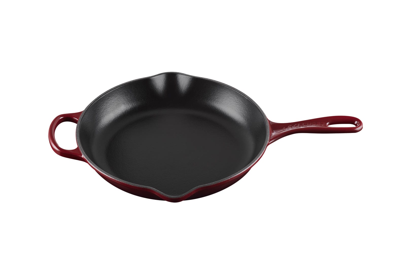 Le Creuset 10-Inch Cast Iron Skillet - Premium Enameled Cookware for Searing, Baking & Frying - Perfect for Stovetop, Oven & Outdoor Cooking