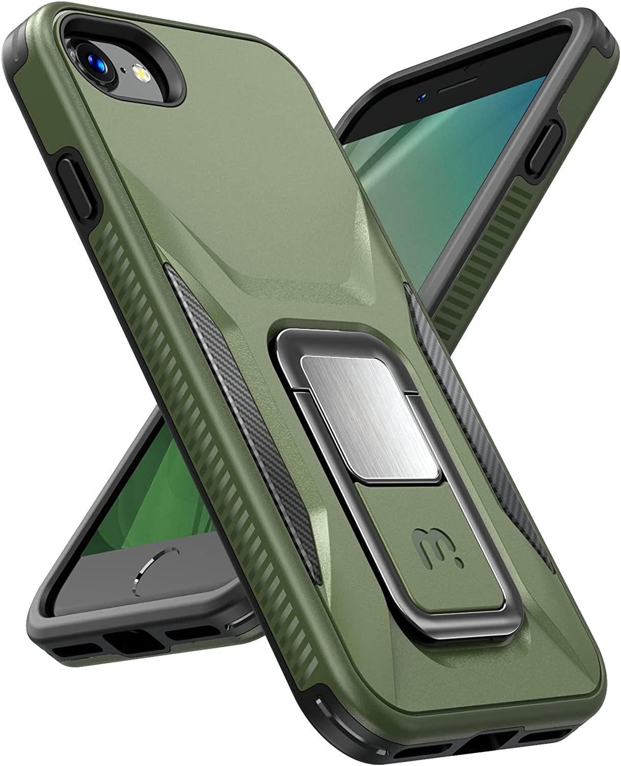 Magnetic Phone Case for iPhone 14 Pro (6.1 Inch) - Shockproof Protective Cover with Car Mount Compatibility - Blue - Perfect for Driving, Travel & Everyday Use