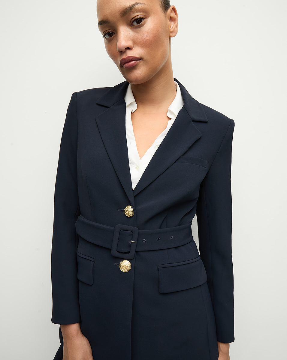 Ryanne Belted Dickey Jacket for Women - Stylish & Comfortable Outerwear for Fall & Winter | Perfect for Casual Outings, Office Wear & Travel