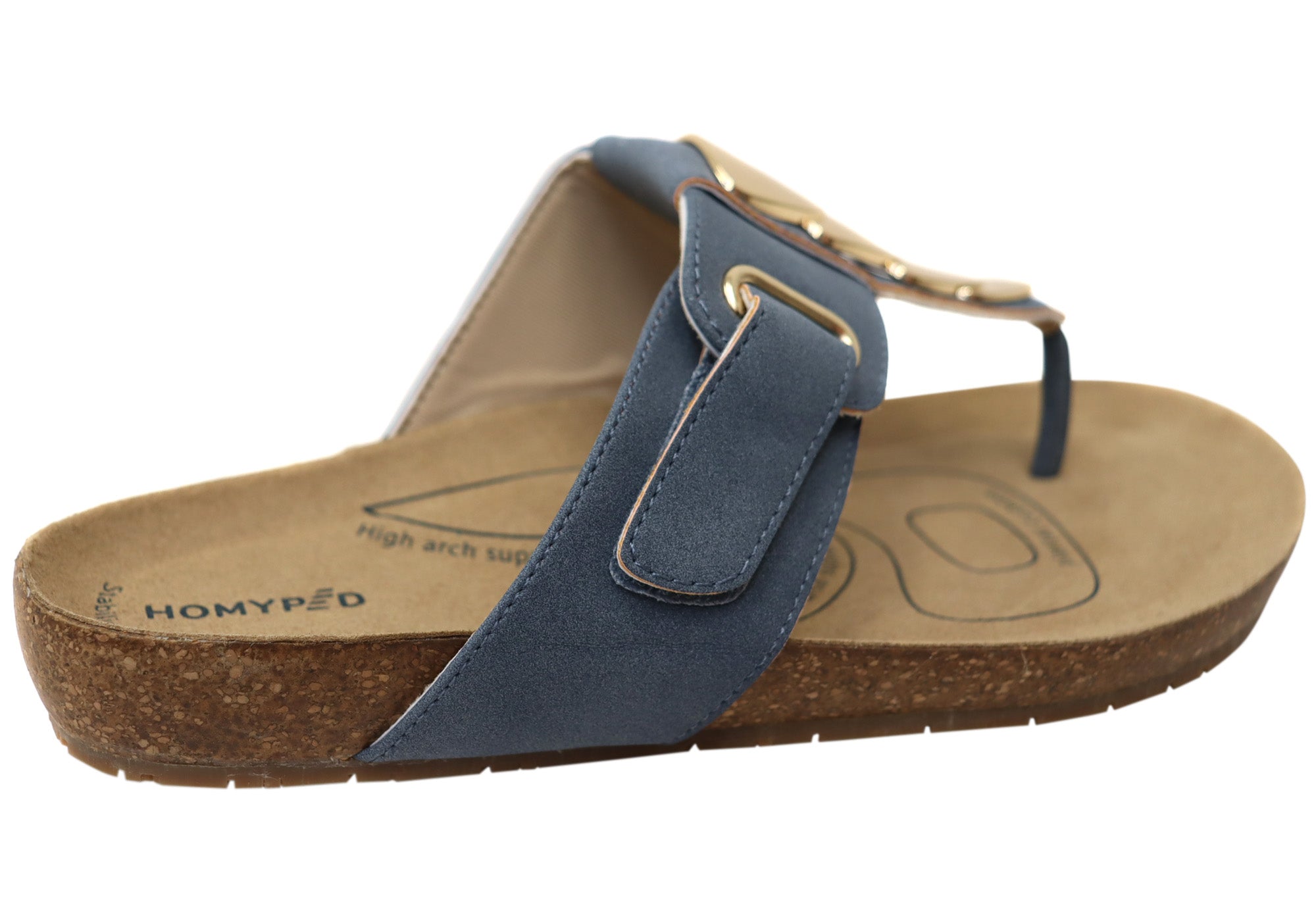 Homyped Women's Comfortable Wide Fit Thong Sandals - Perfect for Beach, Pool, and Summer Casual Wear
