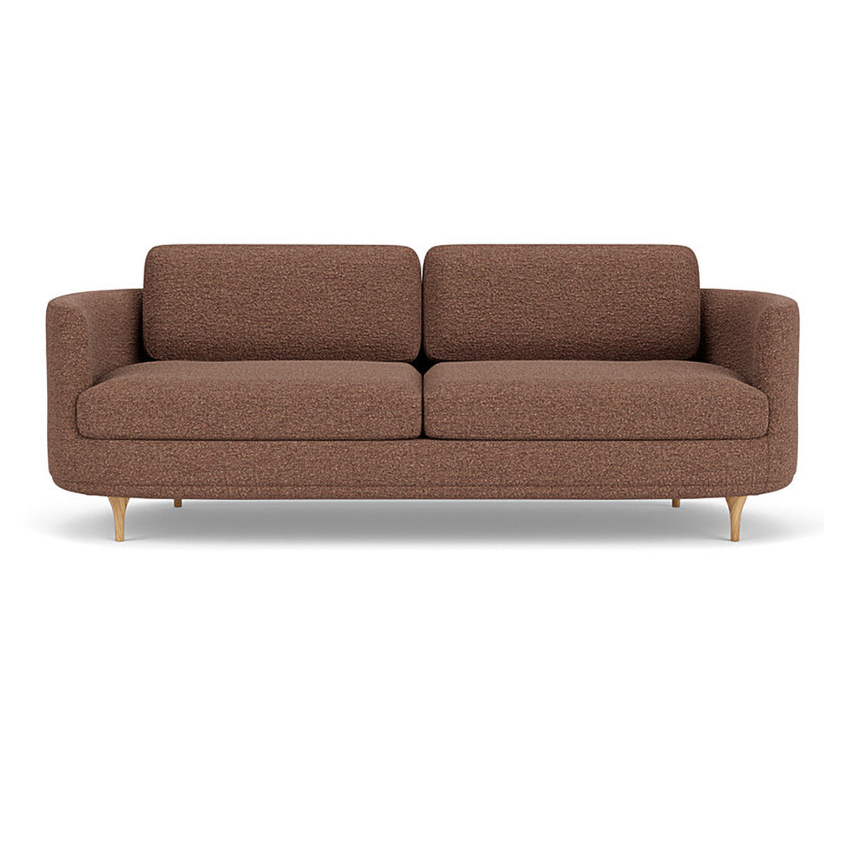 Elinor Boucle 3-Seater Sofa - Modern Upholstered Couch for Living Room, Lounge & Office - Soft Chenille Fabric Sectional Sofa with Comfortable Cushions