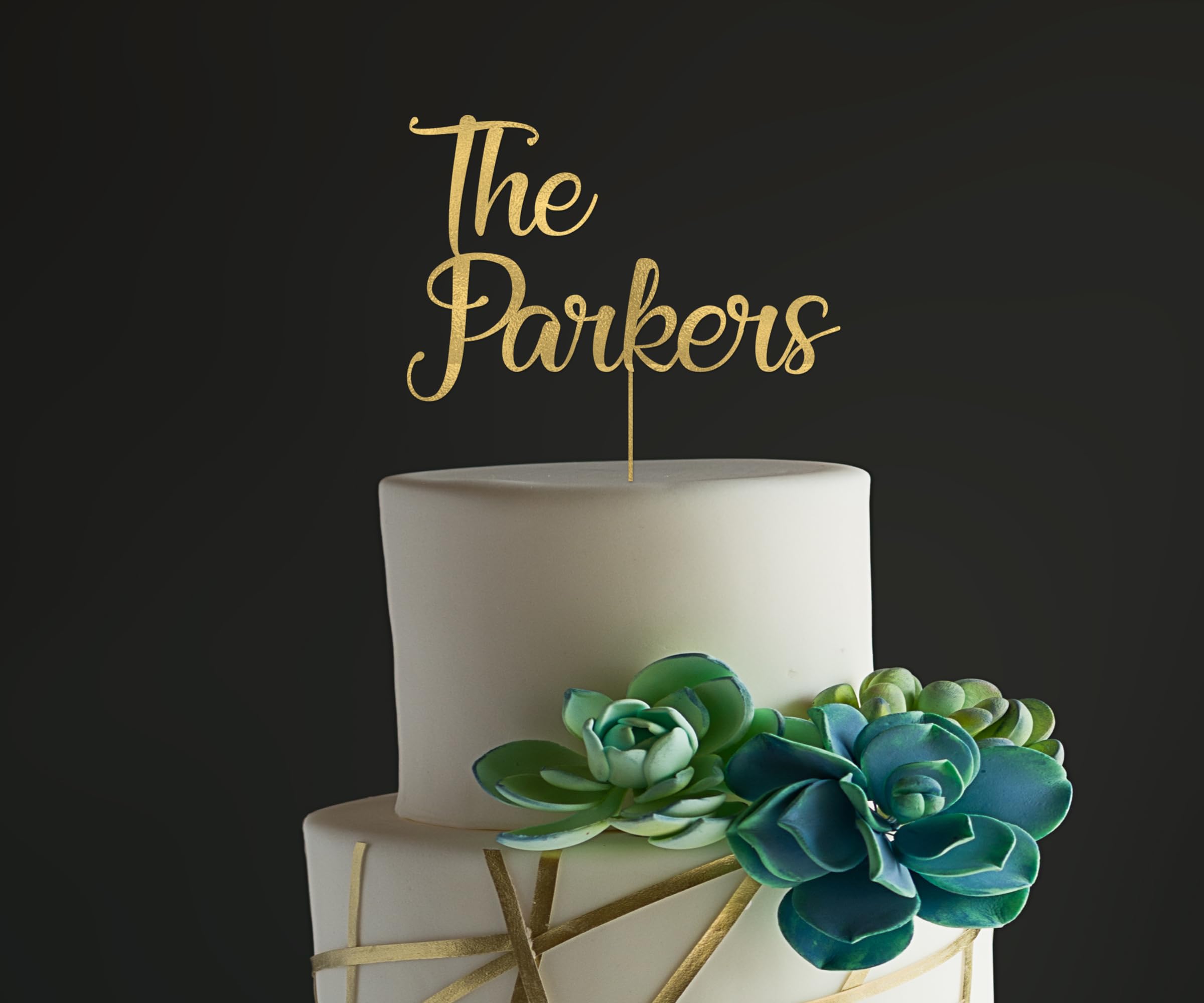 Custom Wedding Cake Toppers - Personalized Bride & Groom Cake Topper for Weddings, Anniversaries & Special Occasions | Perfect for DIY Wedding Decor & Romantic Celebrations