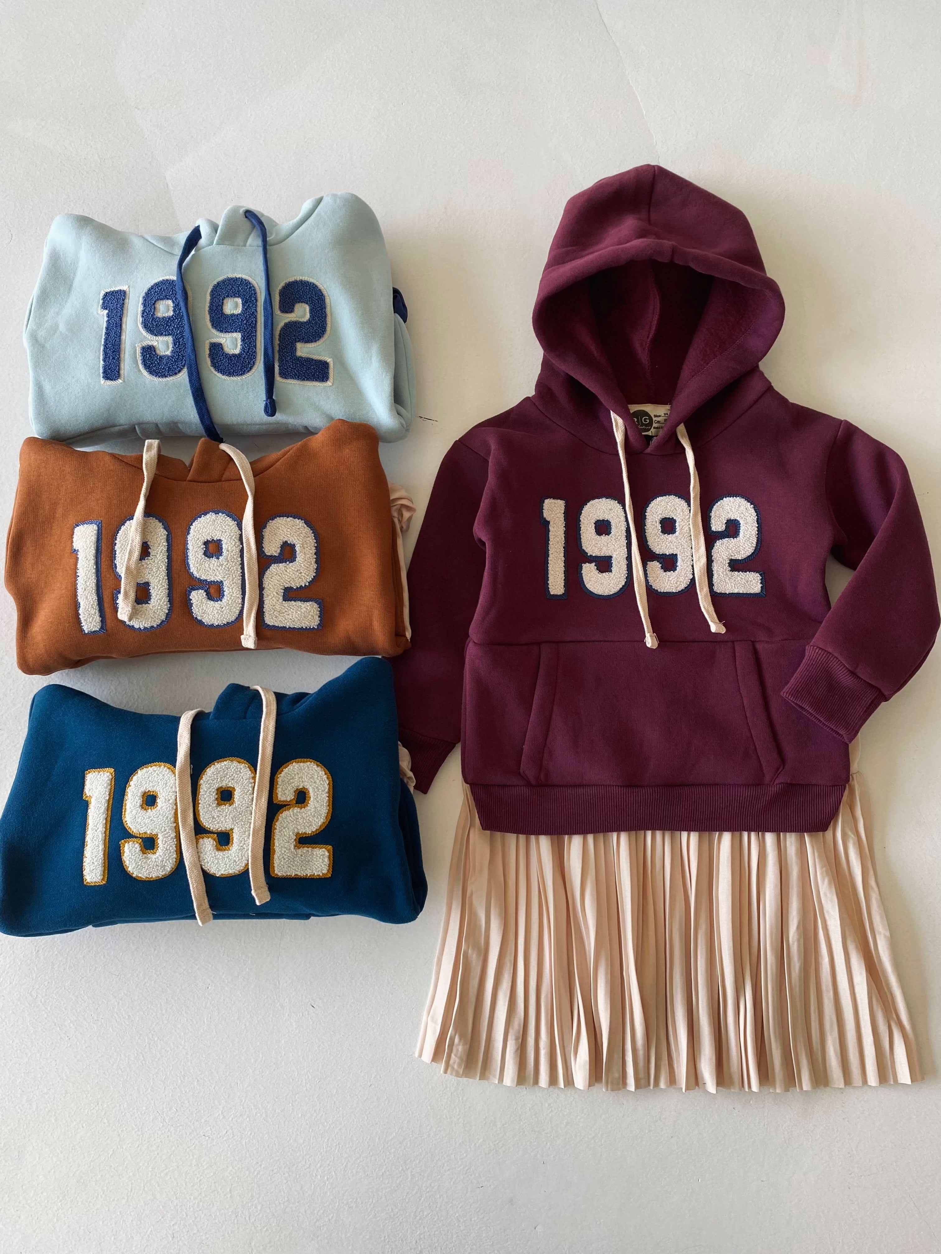 Girl's Hooded Skirt Dress - Stylish & Comfortable Outfit for School, Parties & Everyday Wear