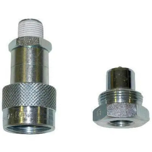ESCO Hy-Flo Hydraulic Coupler - High Flow Quick Connect Coupling for Heavy-Duty Equipment - Ideal for Construction, Agriculture & Industrial Hydraulic Systems