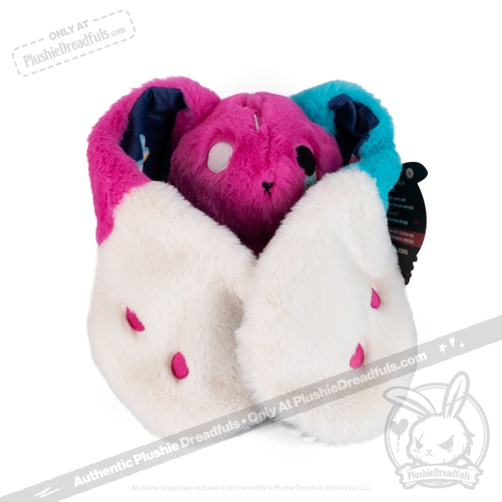Plushie Dreadfuls Existential Crisis Rabbit - Soft Stuffed Animal Toy for Anxiety Relief & Emotional Support | Perfect for Therapy, Gifts, and Home Decor
