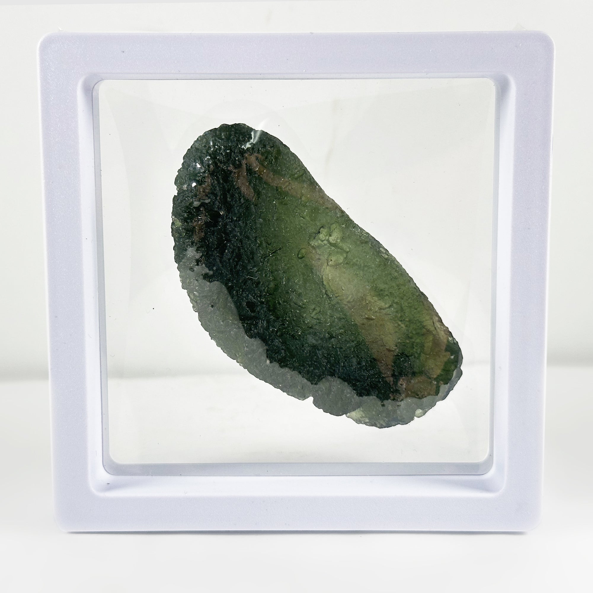 Natural Moldavite Crystal - Genuine Green Meteorite Gemstone for Healing, Transformation & Spiritual Energy | Raw Stone for Meditation, Jewelry Making & Energy Work (RCR454)