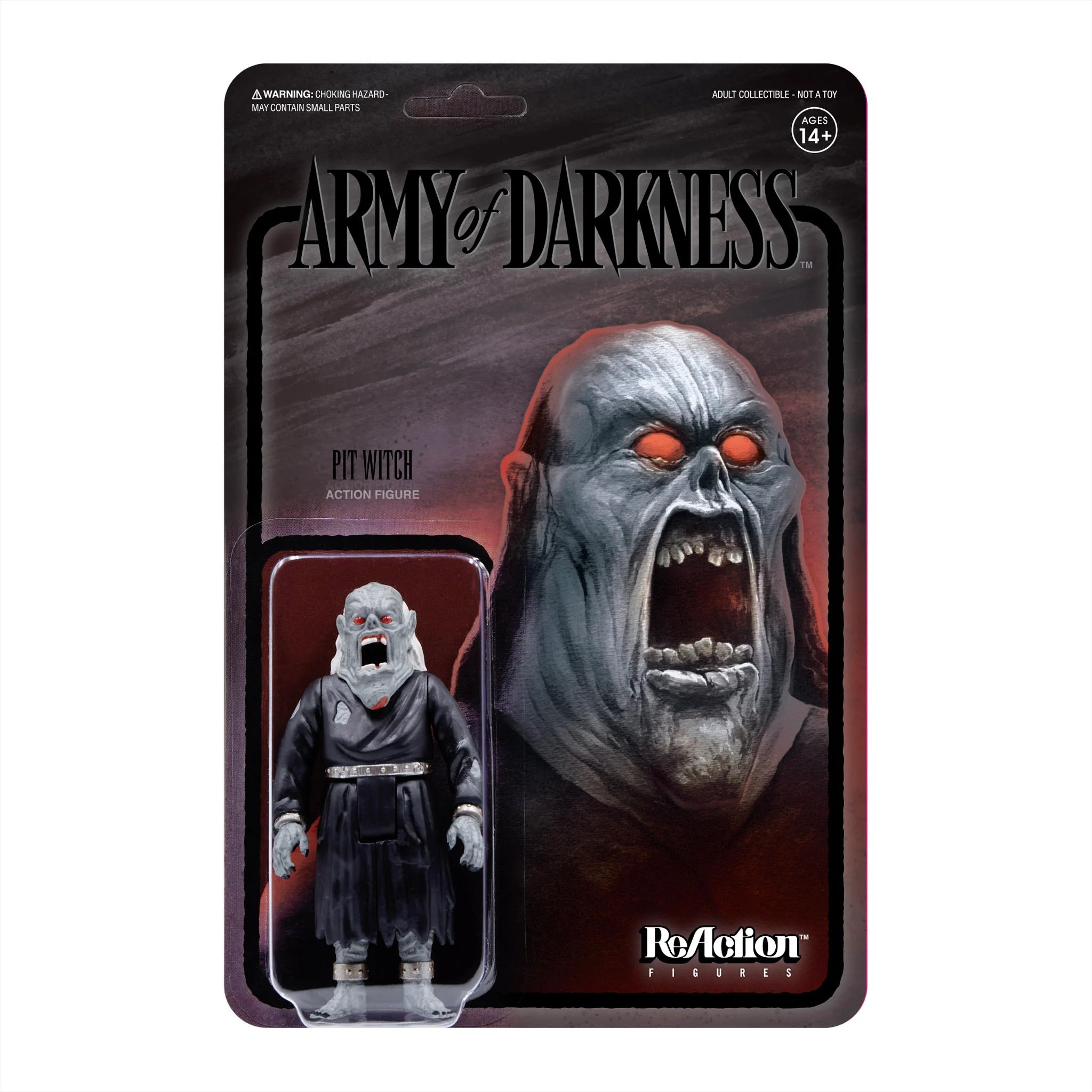 Super7 Army of Darkness Pit Witch 6-Inch Action Figure - Horror Movie Collectible for Display & Cosplay - Perfect for Fans, Collectors & Shelf Decoration