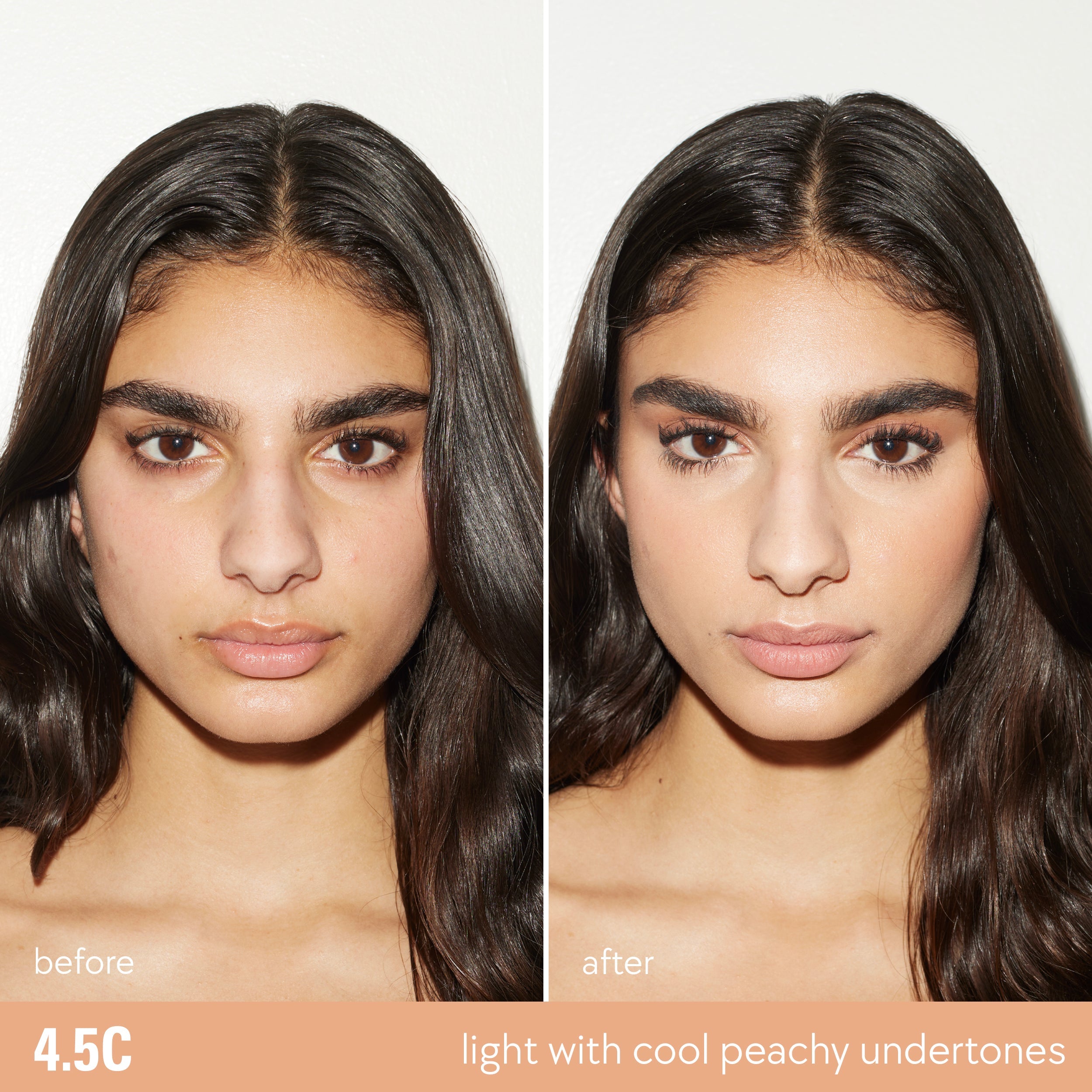 Long-lasting Power Plush Concealer - Full Coverage & Hydrating for Flawless Skin | Perfect for Daily Makeup & Special Occasions
