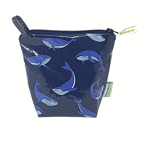 EcoBagIt! Reusable Sandwich Bags - Whale Humpback Design | Eco-Friendly Food Storage for Lunches, Snacks & Picnics | BPA-Free & Washable | Perfect for School, Work & Outdoor Activities