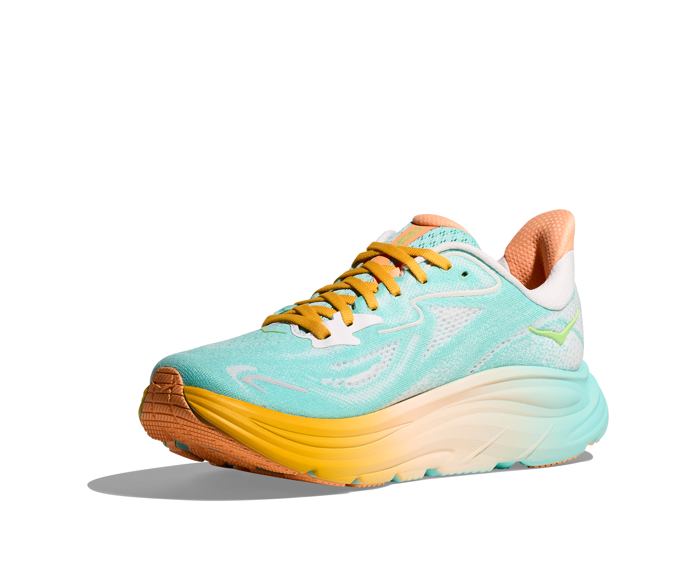 HOKA Women's Clifton 10 Running Shoes - Blue Spark/White | Lightweight Cushioned Road Running Sneakers for Women | Perfect for Marathon Training & Daily Jogging