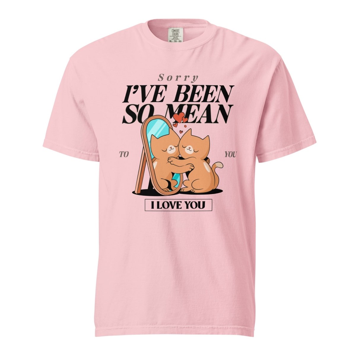 Sorry So Mean to You Heavyweight T-Shirt for Men - Comfortable Cotton Tee for Casual Wear & Everyday Outfits