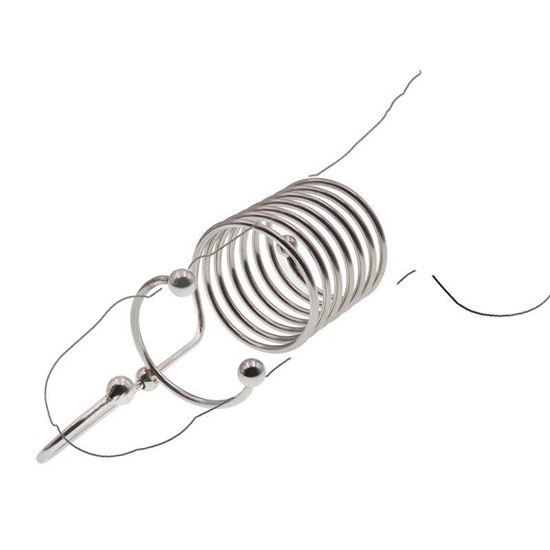 Premium Stainless Steel Cock Ring for Men - Enhances Pleasure, Delays Ejaculation & Increases Stimulation - Perfect for Couples Play, BDSM & Solo Masturbation - Small Size (1.57