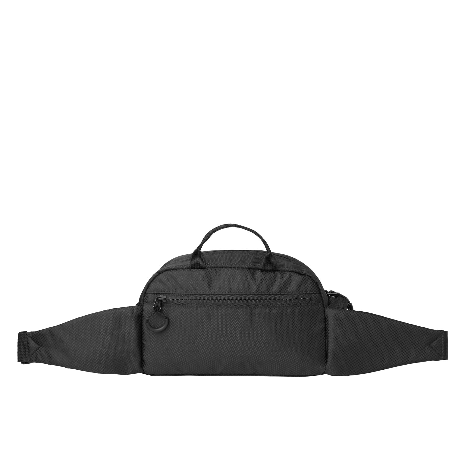 CAT FUJI Waist Bumbag - Black | Durable Crossbody Fanny Pack for Hiking, Travel & Outdoor Adventures