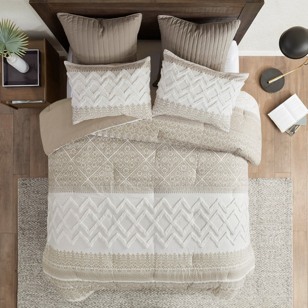 Premium Mila Comforter Set - Soft & Breathable Bedding for All Seasons - Perfect for Master Bedroom, Guest Room & Cozy Home Decor