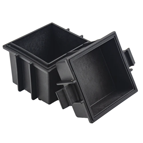 16100 DB Waterproof Black Box - Portable Outdoor Storage Case for Electronics, Tools & Equipment | Ideal for Camping, Hiking, Travel & Emergency Preparedness