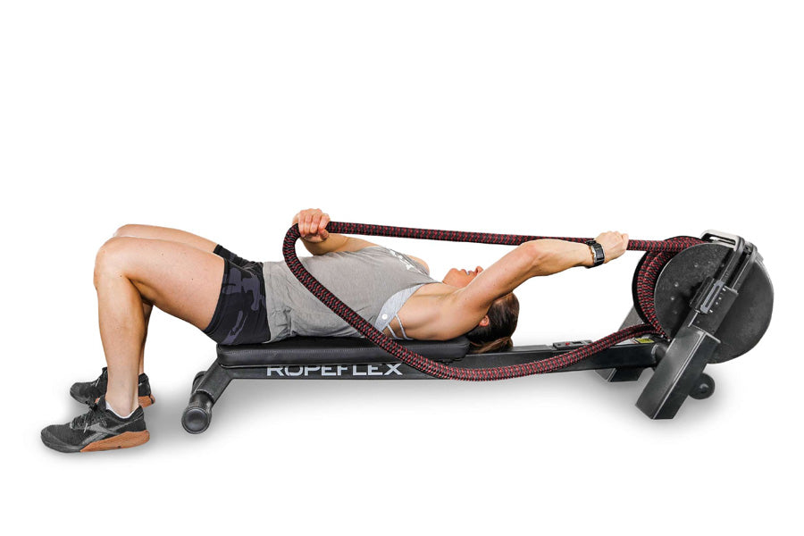 Ropeflex RX2200 Horizontal Rope Trainer - Professional Home Gym Equipment for Full Body Workout | Perfect for Strength Training, Cardio & CrossFit | Summer Sale with Extra 6% Off