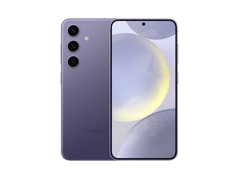 Samsung Galaxy S24 128GB Smartphone - Cobalt Violet (AT&T Unlocked) - Premium Android Phone for Streaming, Gaming & Productivity