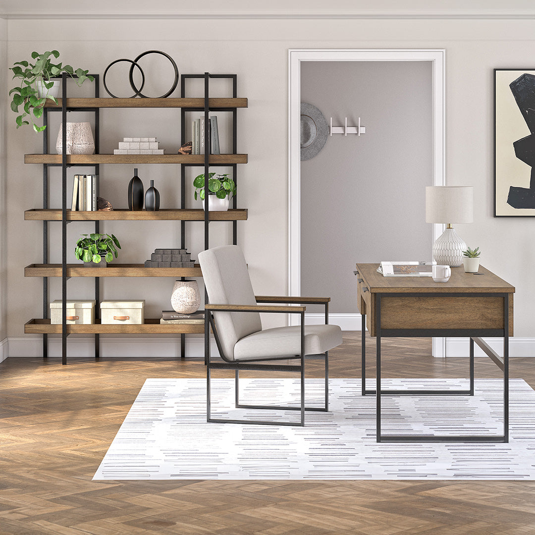 Montia Bookcase - Modern Wooden Bookshelf for Home & Office - Stylish Storage for Books, Decor & Essentials | Perfect for Living Room, Bedroom, Study & Office Organization