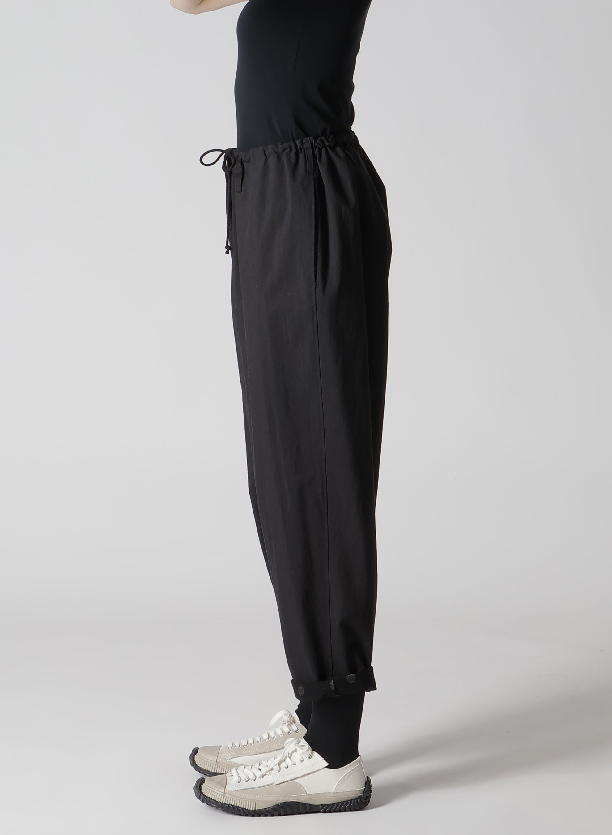 C/NY Gabardine High-Waisted Stitched Pants for Women - Stylish & Comfortable Office Wear, Business Casual & Travel Outfits