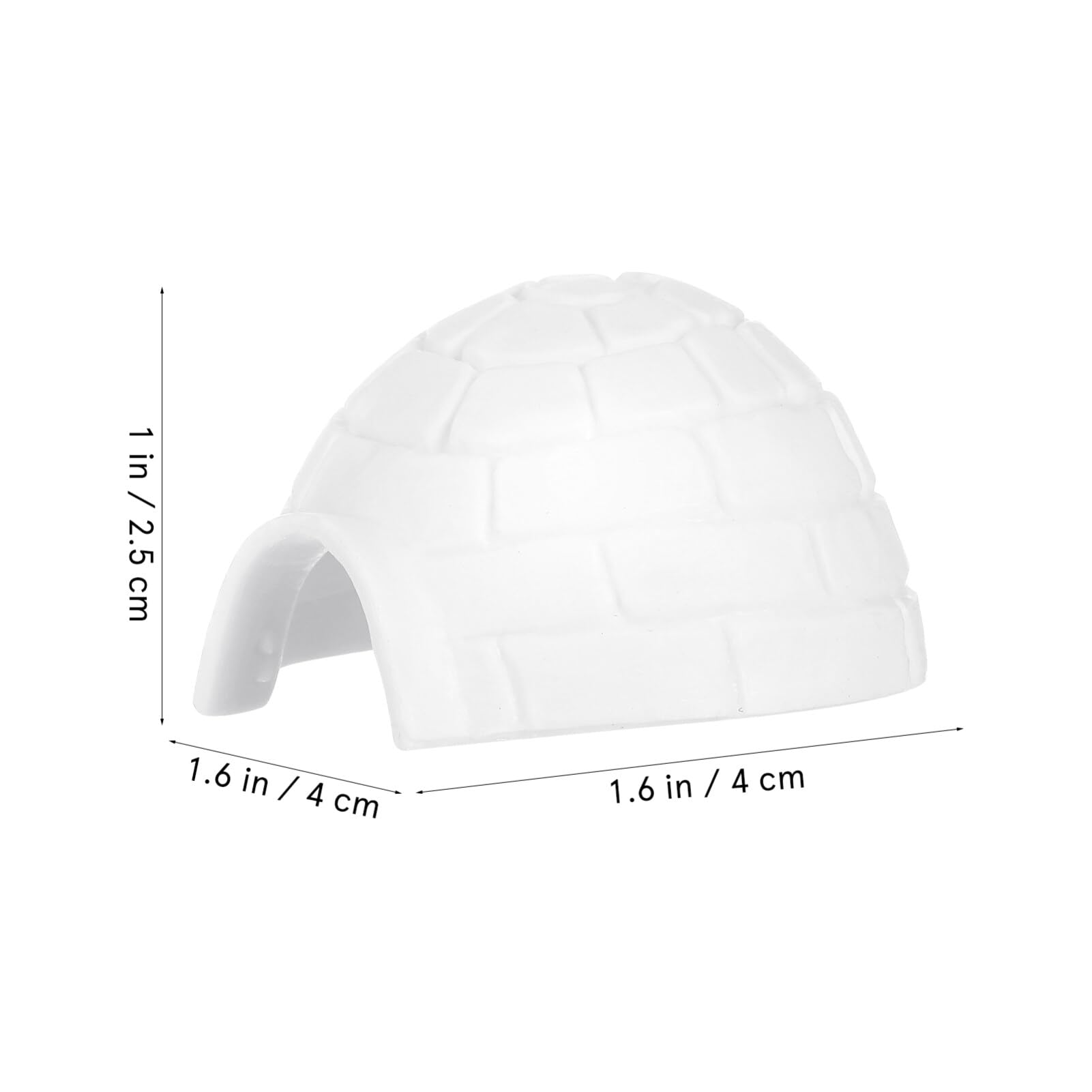 12PCS Mini Igloo Toy Set - Realistic Polar Animal Figures with Igloo House - Arctic Playset for Kids Boys & Girls - Perfect for Winter Themed Play, Educational Learning & Christmas Decorations