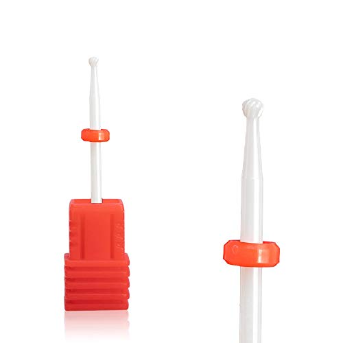Professional Ceramic Carbide Nail Drill Bits - Rotating Burr Milling Cutter for Electric Manicure Pedicure Tools | Perfect for Nail Salons, Home Grooming & Professional Nail Care