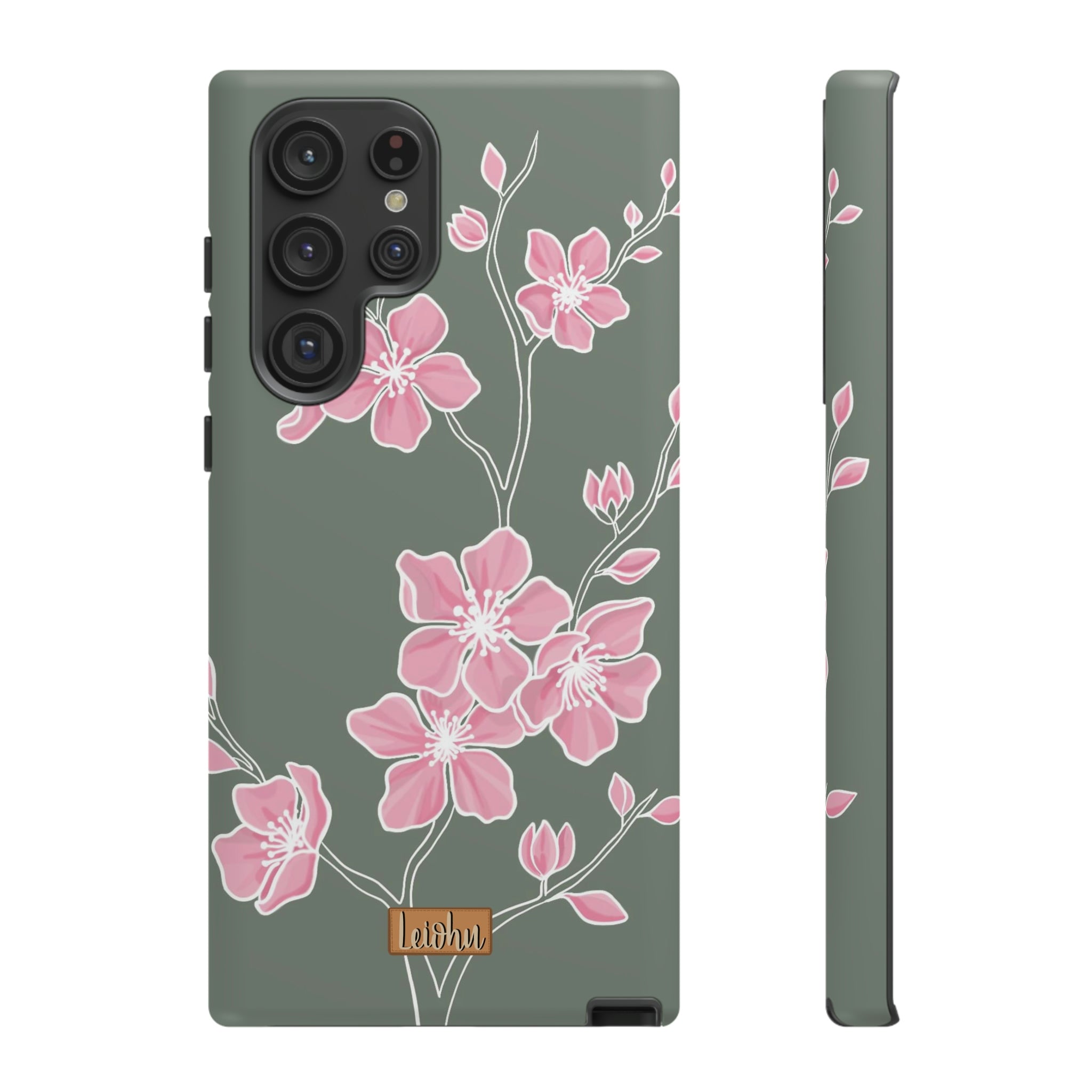 Samsung Galaxy Phone Case with Cherry Blossom Design - Slim Protective Cover for Samsung Galaxy S23/S22/S21 - Perfect for Spring Outfits & Everyday Use
