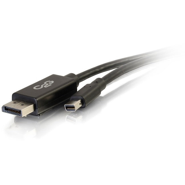 10Ft Mini DisplayPort to DisplayPort Adapter Cable - 4K 30Hz High-Speed Video Cable - Black - Perfect for Gaming, Home Theater & Office Monitors
