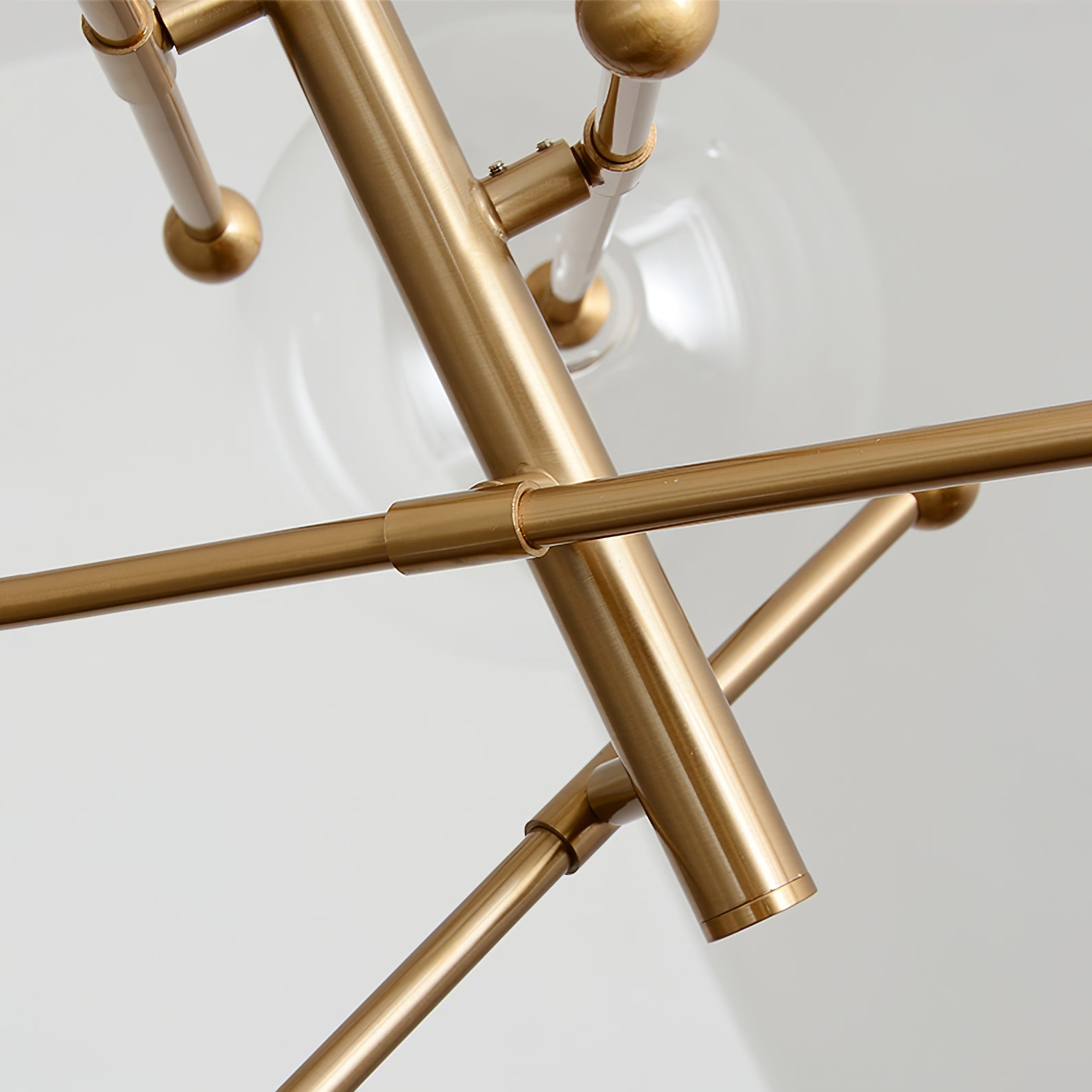 Stylish Glass Globe Pendant Light - Modern Ceiling Chandelier for Dining Room, Living Room & Bedroom | Elegant Lighting Fixture for Home Decor