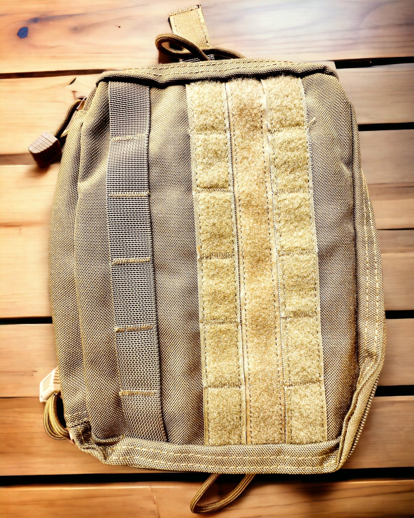 Tactical MOLLE Pouch for Travelers - Durable Military Utility Bag (26x5.5x19cm) - Perfect for Hiking, Camping & Outdoor Adventures