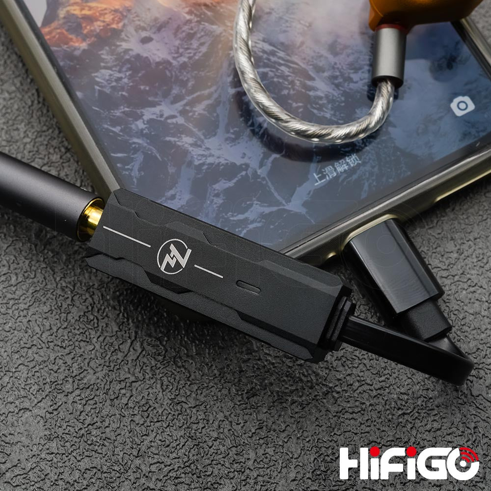 7HZ Sevenhertz 71 USB DAC AMP - HiFi USB C to 3.5mm Headphone Amplifier with Digital Audio Converter - Perfect for Smartphones, Laptops & Gaming Consoles