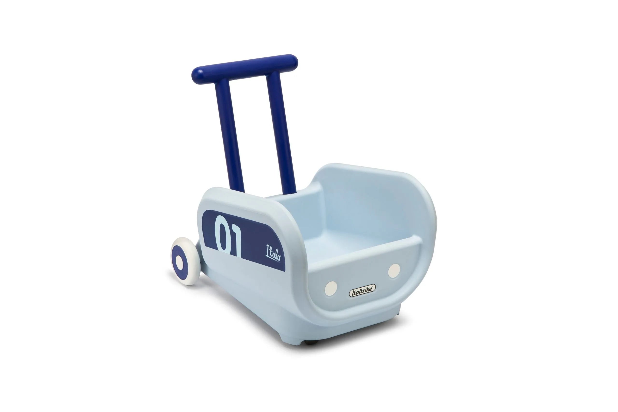Italtrike Mini Eolo Italo Kids Shopping Cart - Lightweight & Durable Toy Grocery Cart for Toddlers, Pretend Play & Indoor Outdoor Fun - Perfect for Role Play, Supermarket Games & Learning Activities