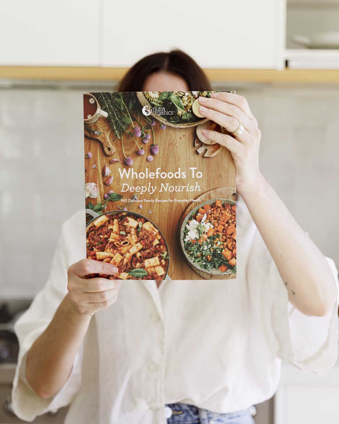 Nutra Organics Cookbook - Healthy Organic Recipes for Clean Eating | Perfect for Meal Prep & Family Dinners