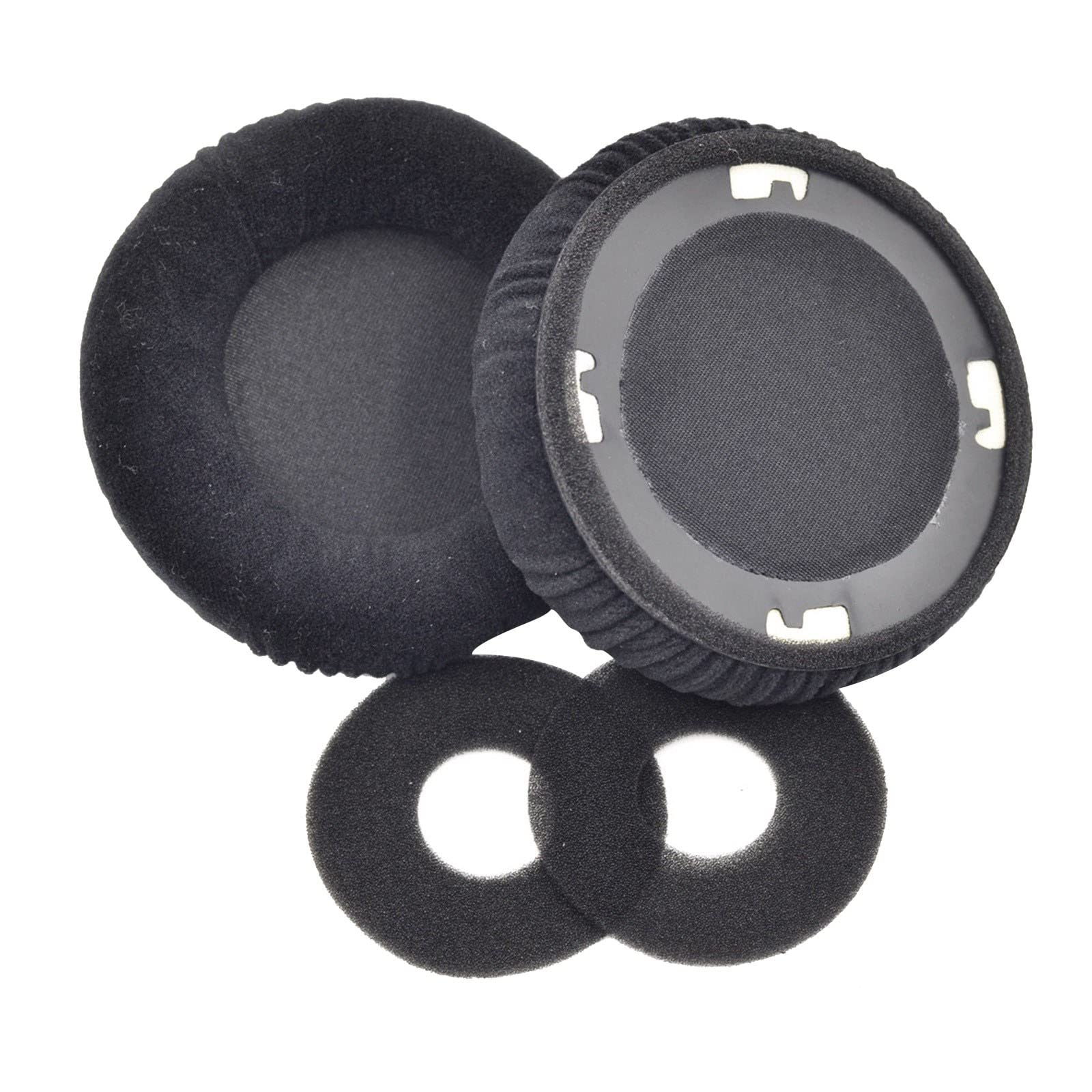 Premium Leather Replacement Ear Pads for AKG K601 K701 K702 Q701 K612 K712 Headphones - Soft Foam Cushion Ear Pads Cover (Black, One Size) - Perfect for Studio Monitoring, Gaming & Music Listening