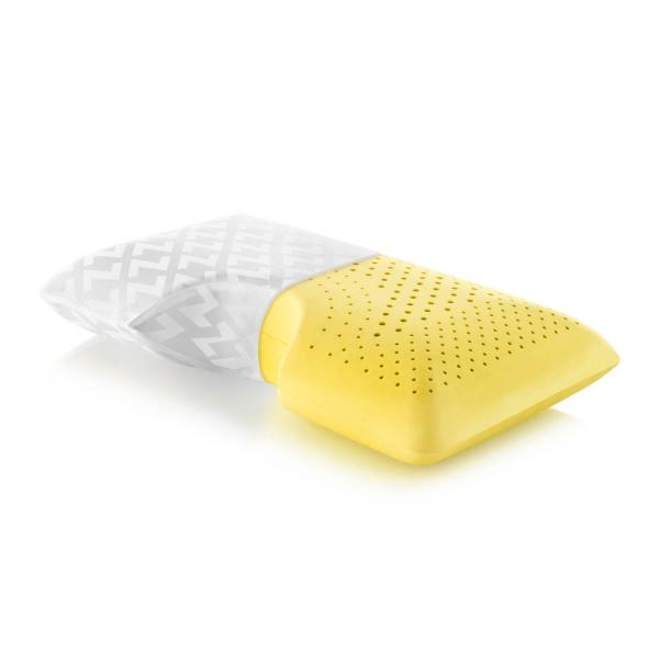 Malouf Shoulder Zoned Dough + Chamomile Pillow - Orthopedic Memory Foam Neck Support for Side & Back Sleepers - Perfect for Pain Relief & Better Sleep at Home or Travel