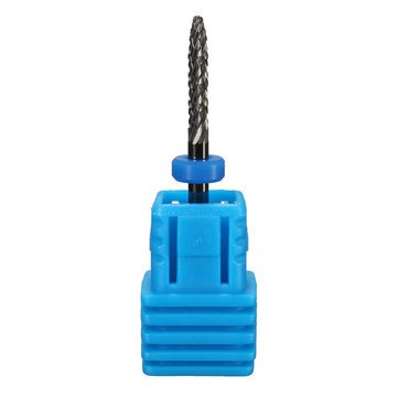 Electric Nail Drill Bits - Professional Black Manicure & Pedicure Sanding Polish Heads for Nail Art, Salon, and Home Use
