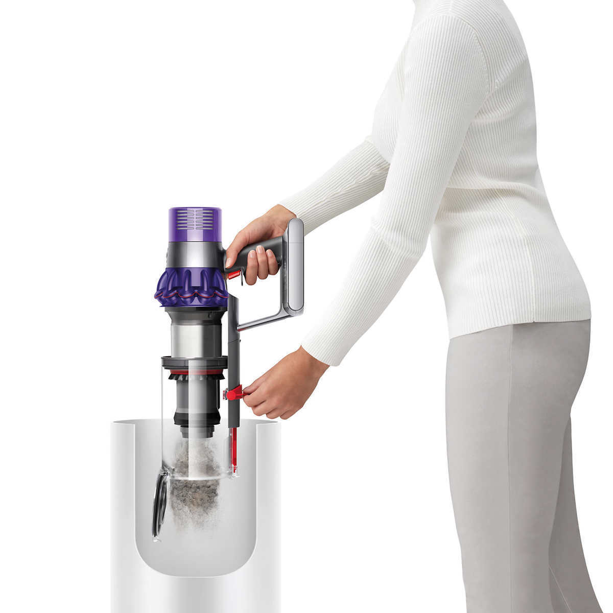Dyson Cyclone V10 Animal Cordless Stick Vacuum Cleaner - Powerful Lightweight Vacuum for Pet Hair & Home Cleaning - Perfect for Hardwood Floors, Carpets & Stairs