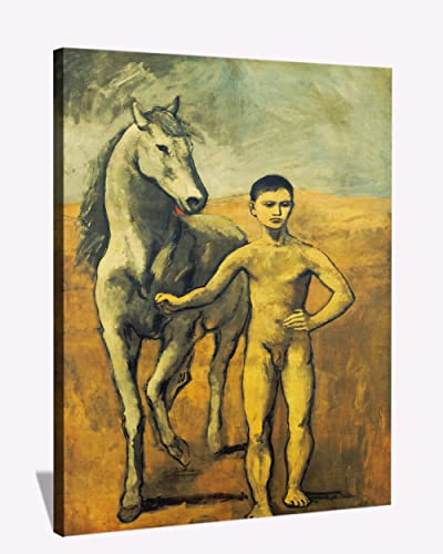 Boy Leading a Horse