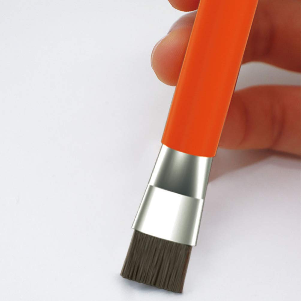 Anti Static Keyboard Cleaning Brush Kit - Dual Head Electronics Cleaning Tool for Keyboards, Motherboards, Phones & Fine Hair - Perfect for Computer Maintenance, Office Cleaning & Electronic Device Care