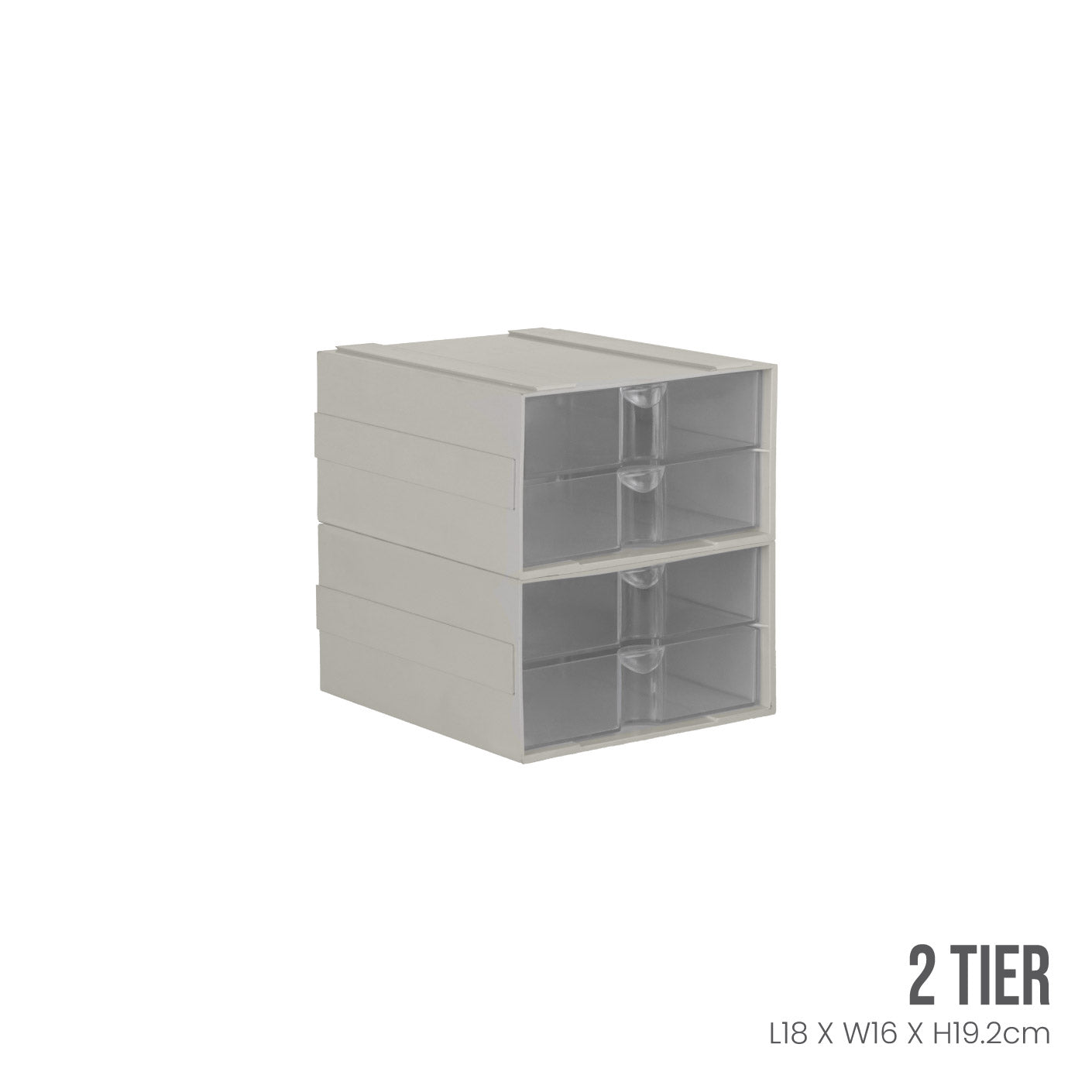 4B Compartment Drawer Organizer (736 2) - Perfect for Office, Kitchen, Bathroom & Craft Room Storage