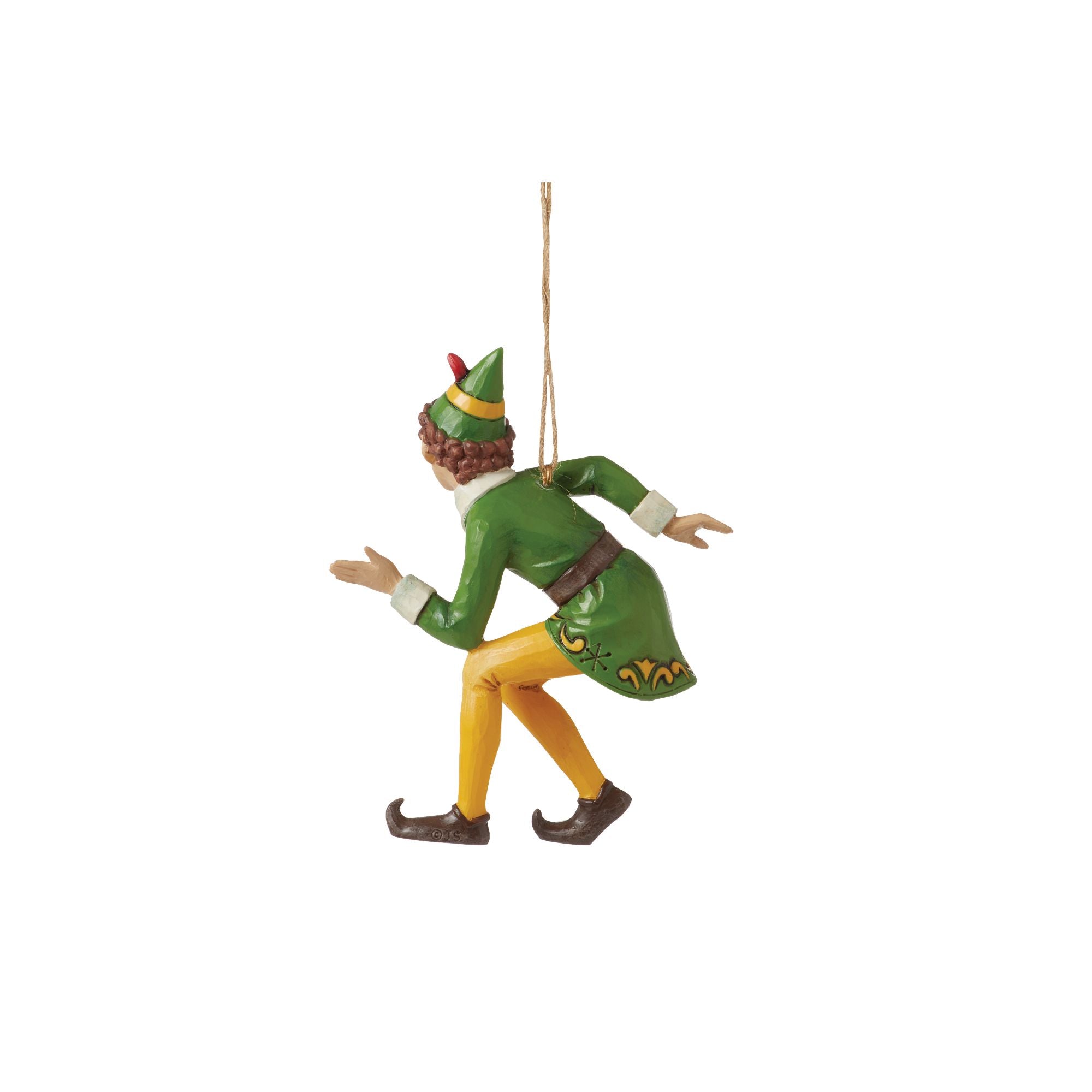 Buddy Elf Crouching H/O Christmas Decorations - Festive Holiday Home Decor for Christmas Tree, Party & Indoor Outdoor Decorations