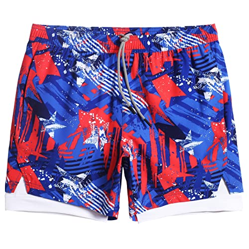 Red Blue + White