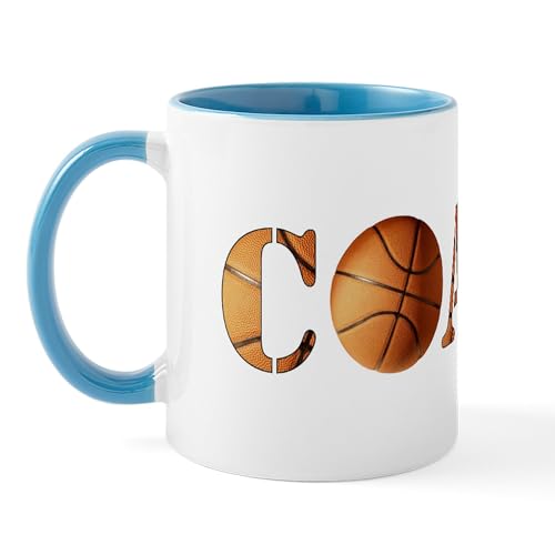 White/Blue Inside - Coach (Basketball) Mug