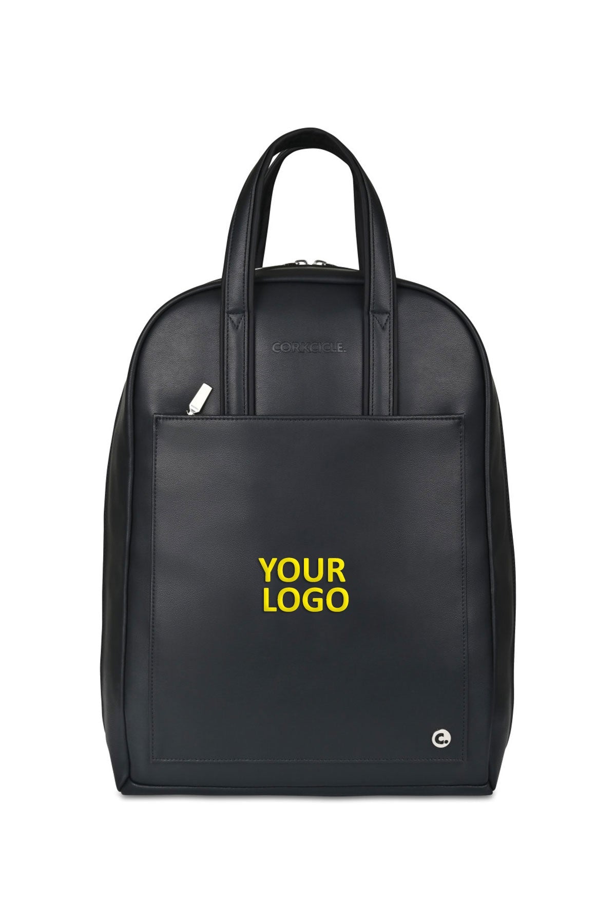 Corkcicle Commuter Custom Backpack for Men & Women - Stylish & Durable 20L Laptop Backpack with USB Charging Port, Black - Perfect for Work, Travel & Daily Commute