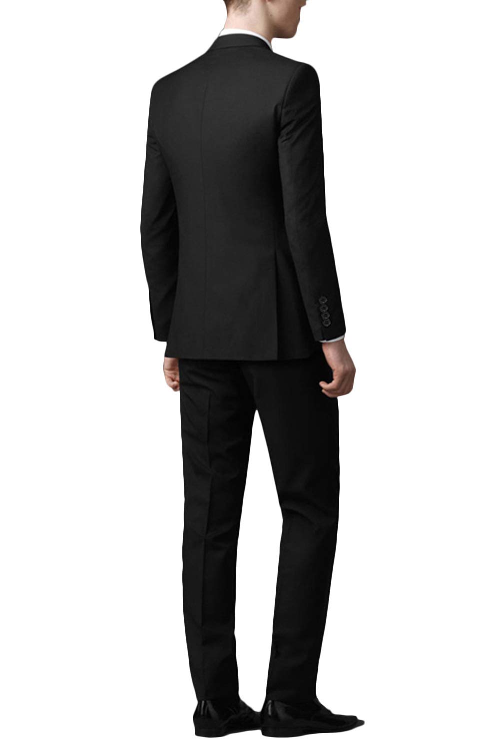 GATMSTZ Men's Slim Fit 3-Piece Suit - Notch Lapel Business Tuxedo for Wedding, Party & Formal Occasions | Office Wear, Prom, Groom Attire & Special Events