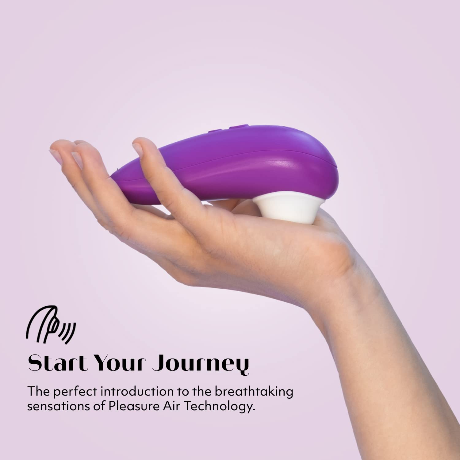 Womanizer Starlet 3 Clitoral Stimulator | 6-Speed Mini Vibrator for Women | Rechargeable Adult Sex Toy | Waterproof Clit Sucker & Personal Massager | Violet | Perfect for Solo Play & Couples Intimacy
